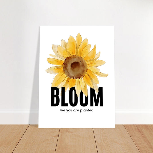 "The Daisy" unframed - Premium Matte Paper Poster